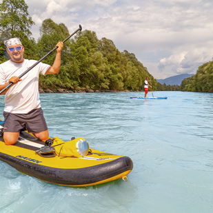 SUP auf der Drau
