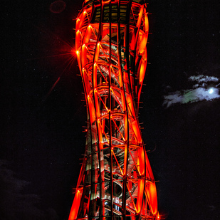 Aussichtsturm Nacht