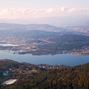 Überflug am Wörthersee