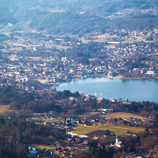 Überflug am Wörthersee