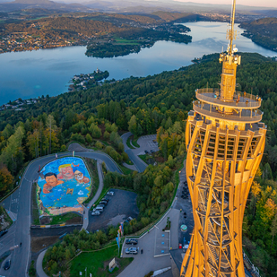 3D Kunstwerk am Pyramidenkogel