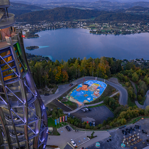 3D Kunstwerk am Pyramidenkogel