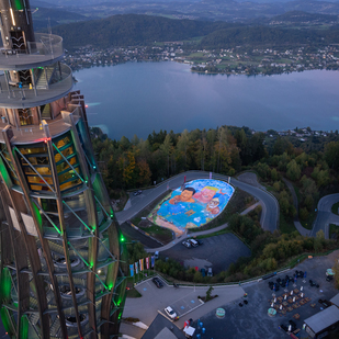 3D Kunstwerk am Pyramidenkogel