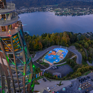 3D Kunstwerk am Pyramidenkogel