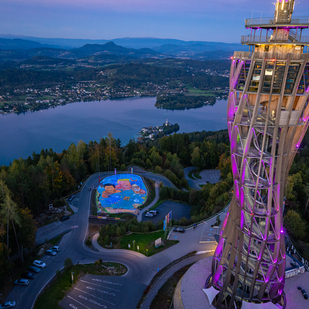 3D Kunstwerk am Pyramidenkogel