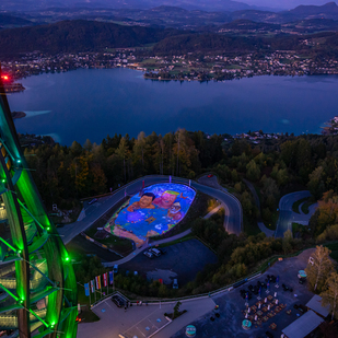 3D Kunstwerk am Pyramidenkogel