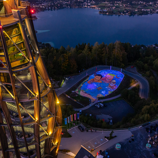 3D Kunstwerk am Pyramidenkogel