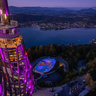 3D Kunstwerk am Pyramidenkogel