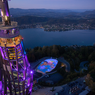 3D Kunstwerk am Pyramidenkogel