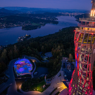 3D Kunstwerk am Pyramidenkogel