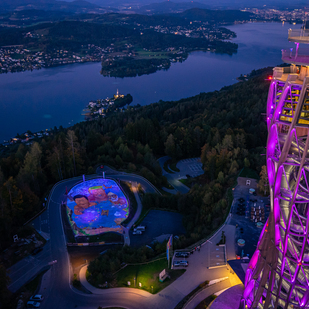 3D Kunstwerk am Pyramidenkogel