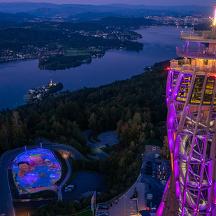 3D Kunstwerk am Pyramidenkogel