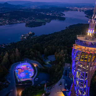 3D Kunstwerk am Pyramidenkogel