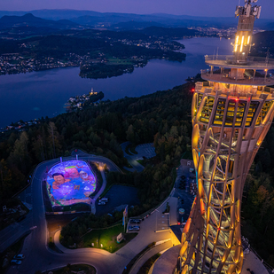 3D Kunstwerk am Pyramidenkogel