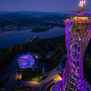 3D Kunstwerk am Pyramidenkogel