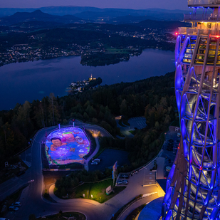 3D Kunstwerk am Pyramidenkogel