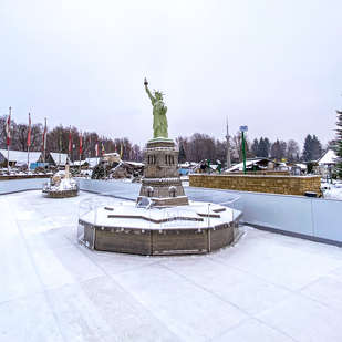 Minimundus im Winter