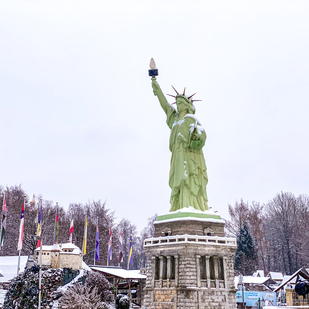 Minimundus im Winter