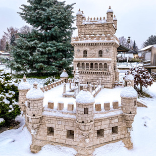Minimundus im Winter
