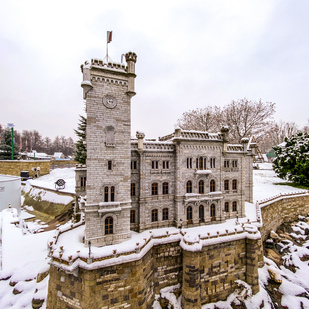 Minimundus im Winter