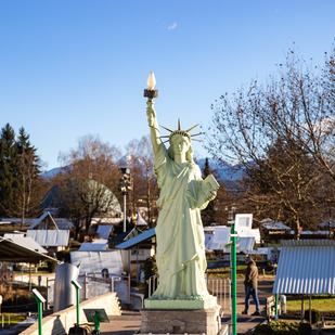 Minimundus im Winter