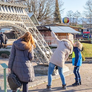 Minimundus im Winter