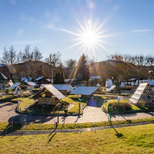 Minimundus im Winter