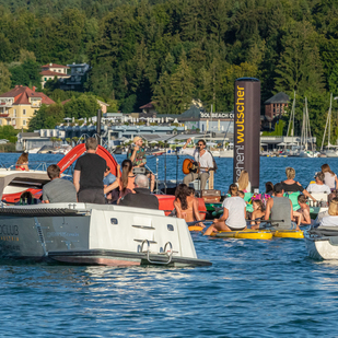 Tretbootkonzert Wörthersee