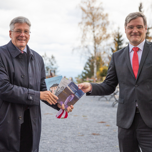 Präsentation Dr. Karl Schnabel Fitnessweg Pyramidenkogel