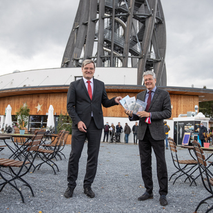 Präsentation Dr. Karl Schnabel Fitnessweg Pyramidenkogel