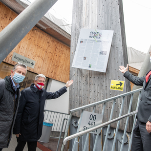 Präsentation Dr. Karl Schnabel Fitnessweg Pyramidenkogel