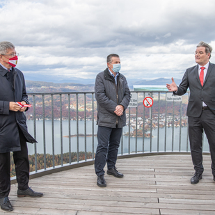 Präsentation Dr. Karl Schnabel Fitnessweg Pyramidenkogel