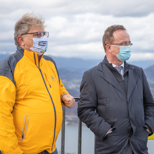 Präsentation Dr. Karl Schnabel Fitnessweg Pyramidenkogel