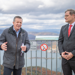 Präsentation Dr. Karl Schnabel Fitnessweg Pyramidenkogel