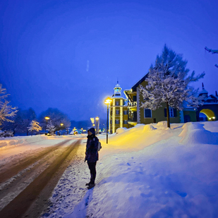 Velden im Schnee