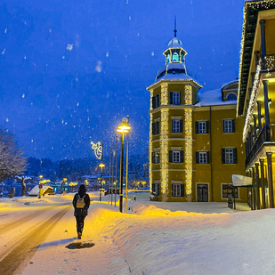 Velden im Schnee