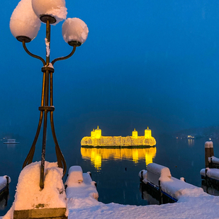 Velden im Schnee