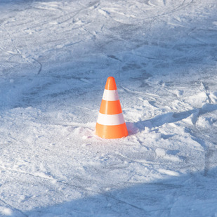 Schlossteich Eislaufen