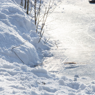 Schlossteich Eislaufen