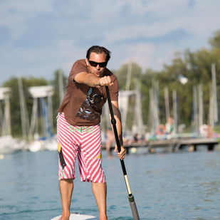 SUP mit Daniel Rebernik