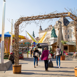 Tor zum Ostermarkt
