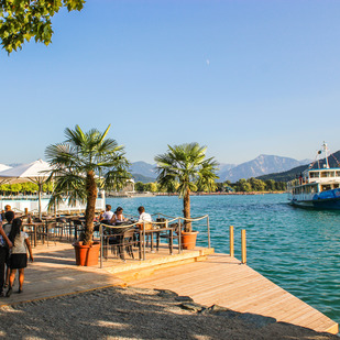 Schiff vor Lido