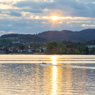 Blick auf Velden
