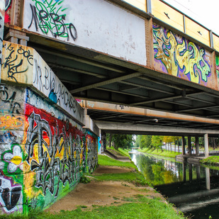 Graffiti Brücke