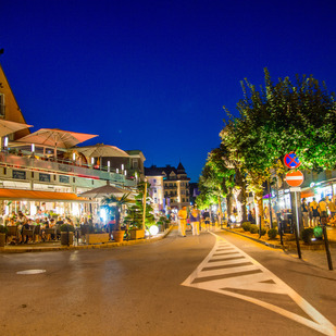Velden bei Nacht