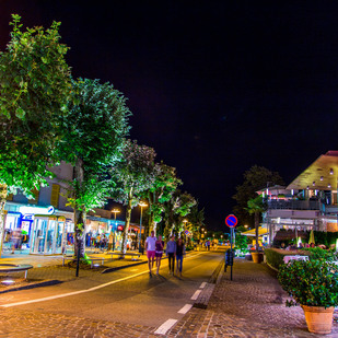 Velden bei Nacht