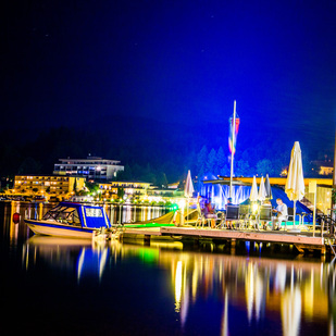 Velden bei Nacht