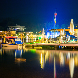 Velden bei Nacht