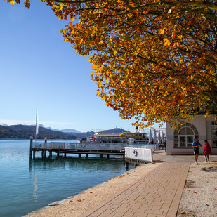 Lido im Herbst