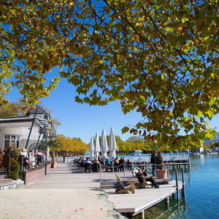 Lido im Herbst